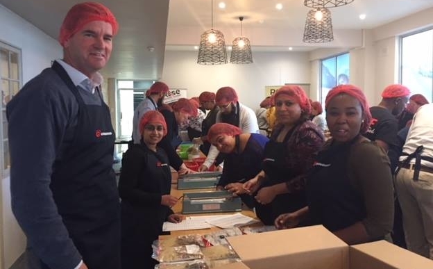 Grindrod teams up with ‘Rise Against Hunger’ to celebrate Mandela Day 